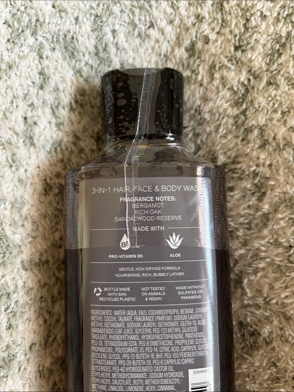 Bath & Body Works Gingham Legend Men's Body Wash 3in1 NWT 10oz.